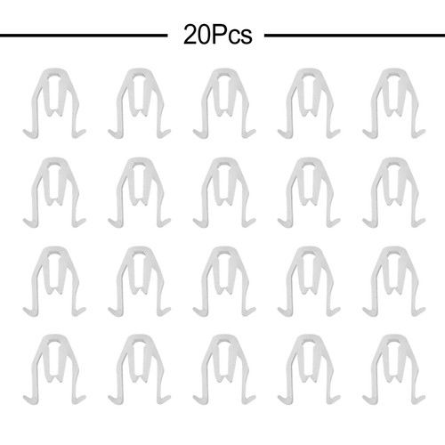 Pezzi clip plastica - 20,