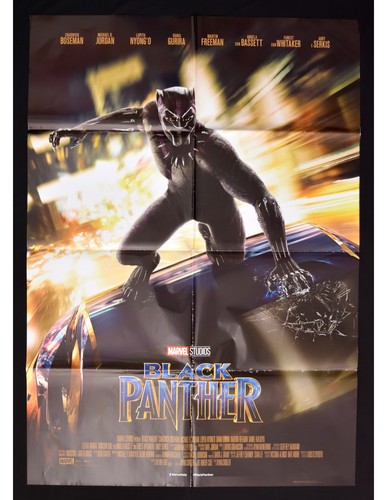 Manifesto black panther marvel - black,