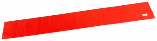 Parapolvere rosso feltro - parapolvere, in