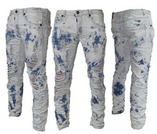 Jeans uomo Strappati Slim Fit