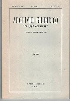 Archivio giuridico filippo - archivio, "filippo