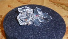 SWAROVSKI 174956 - Rosa in Cristallo Trasparente - cm 9 - Nuova