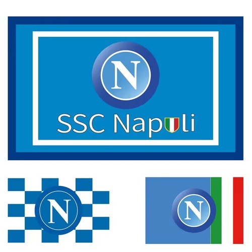 Bandiera napoli ssc 3x5ft - napoli,
