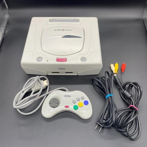 Console sega saturn bianca - console,