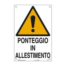 CARTELLO PONTEGGIO IN