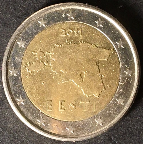 Moneta euro 2011 eesti - moneta,