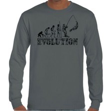 T-shirt pesca evoluzione uomo