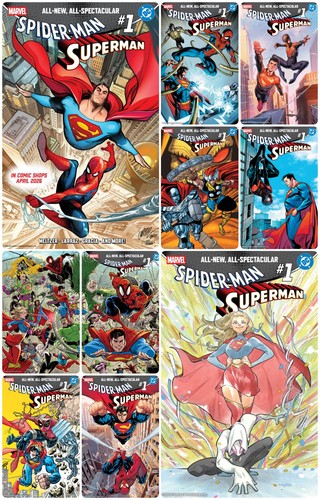 Marvel spider man superman - marvel/dc:, spider-man/superman
