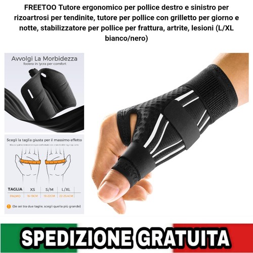 Tutore pollice mano destra - mano,