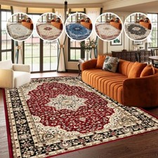 Tappeto tradizionale antiscivolo di lusso grande camera da letto soggiorno tappeto corridoio passatoia