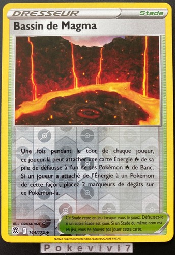 Carte pokemon bassin magma - carte,