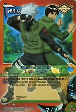 NARUTO CARD GAME Kakashi Hatake & Gai Maito NI-172 FOIL NM
