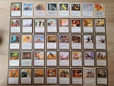 LOTTO CARTE MAGIC 40 CARTE VINTAGE / VECCHIE / OLD! NO JACE LILIANA MOX N821