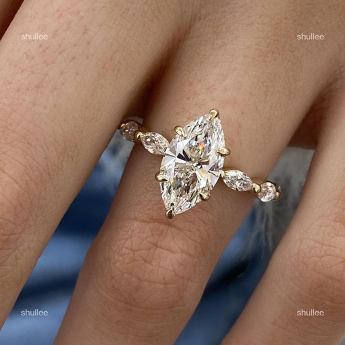 Anello trendy natalizio oro - anello,