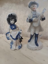 2 statuette vintage porcellana anni 70