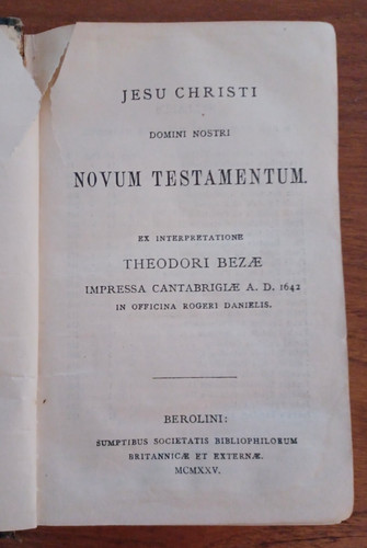 Novum testamentum psalmi - novum, et