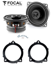FOCAL ACX 100 KIT 2 CASSE 10cm PER  BMW + SUPPORTI ALTOPARLANTI AUTO ANT / POST