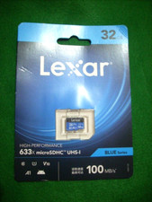 Micro-SD 32GB Lexar C.10 UHS-1