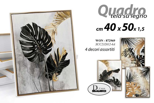 Quadro stampa tela - su,