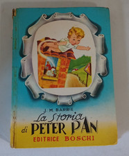 CLASSICI DELLA GIOVENTU'-LA STORIA DI PETER PAN- EDITRICE BOSCHI 1955 --(GA12)