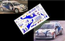 Decals renault clio - 1/43],