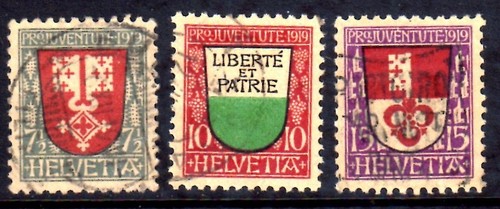 Svizzera semi postale 1919 - svizzera,