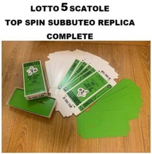 Lotto scatole subbuteo top - 5,