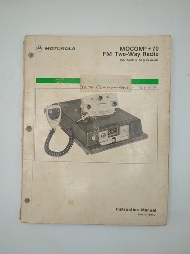 Motorola mocom radio - motorola,