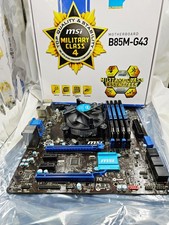 MSI B85M-G43 Intel I5 4690K