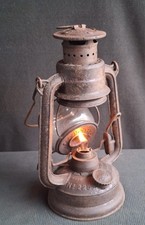 Antica LANTERNA Feuerhand Medium 225 Germania Anni '30 Vedi Foto