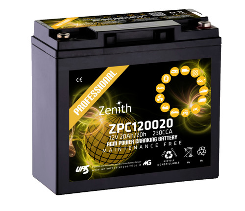 Zenith zpc120020 20a12v agm - 20a12v,