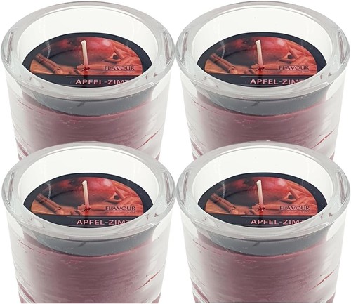 Candele profumate vetro 4 - profumate,