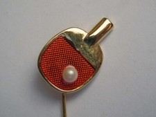 PING PONG TENNIS TAVOLO vecchia spilla old pin spilletta