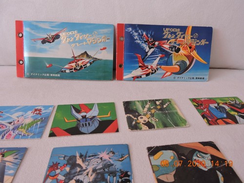 Goldrake mazinga mini album - goldrake,mazinga,