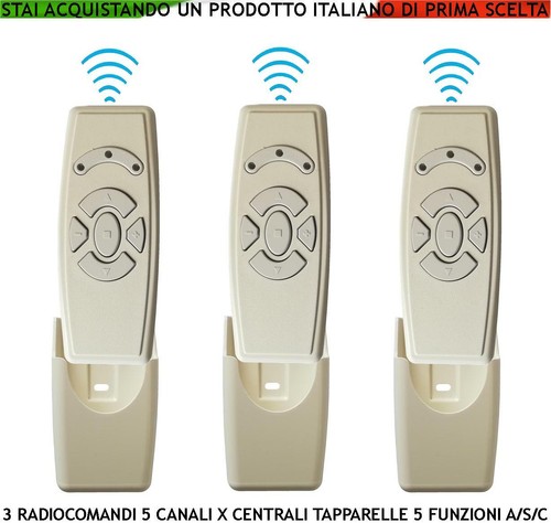Radiocomandi x centrale - pz,