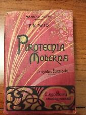 1903 MANUALE HOEPLI F. DI MAIO PIROTECNICA MODERNA 2° EDIZIONE