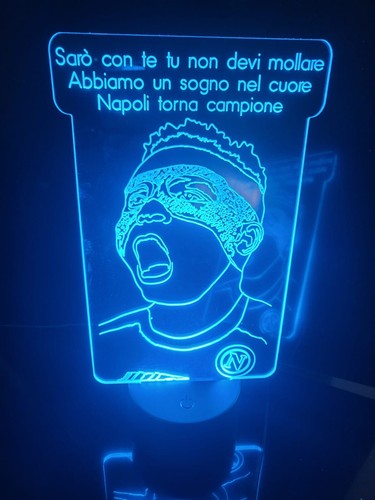 Lampada plexiglas regalo - in,