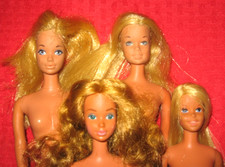 LOTTO BARBIE VINTAGE GAMBA PIEGHEVOLE TWIST N TURN FRANCIE MALIBU PJ STEFFIE FACE