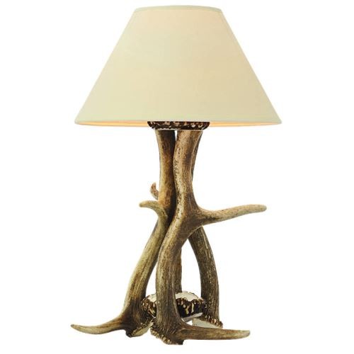 Lampada con vere corna - , di