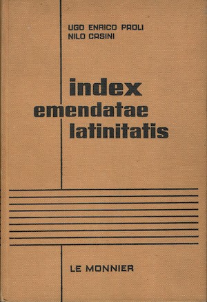 Index emendatae latinitatis