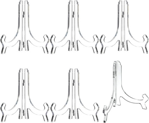 Caballetes acrilico 18cm - acrilico,