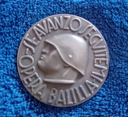 Spilla opera balilla modello - spilla,