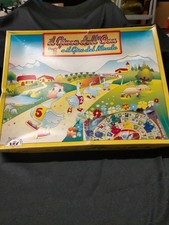 GIOCO IN SCATOLA DA TAVOLO " IL GIOCO DELL' OCA " ANNI 60/70 DA COLLEZIONE