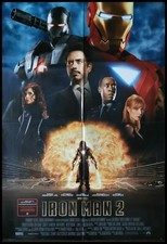 IRON MAN locandina film originale 39x55" 2Sh italiano DOWNEY JR MARVEL MARVEL