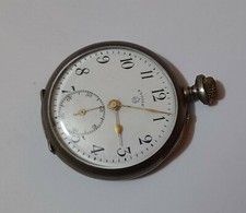 OROLOGIO DA TASCA_ A CORDA_ETOILE_FRANCIA_PARIS_ARGENTO 800_PRIMO '900