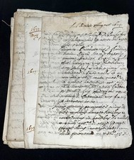 Lotto di Manoscritti antichi