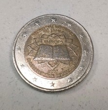 Moneta 2 Euro 2007 50° anniversario della firma dei Trattati di Roma