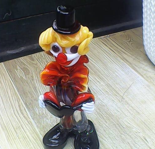 Clown vetro murano - clown,