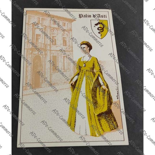 Cartolina palio asti - cartolina,