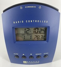 Oregon Scient RM-912-TH - DCF-77 Orologio Sveglia R.C. Termometro Calend. Luce